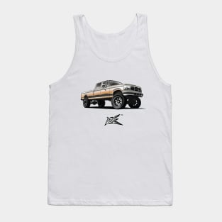 ford f250 pickup dual color Tank Top